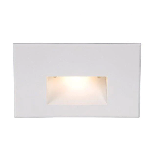 WAC Lighting - WL-LED100F-AM-WT - Step And Wall Light Amber 277V White on Aluminum