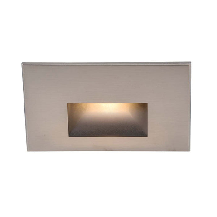 WAC Lighting - WL-LED100-RD-BN - Step And Wall Light Red 120V Brushed Nickel