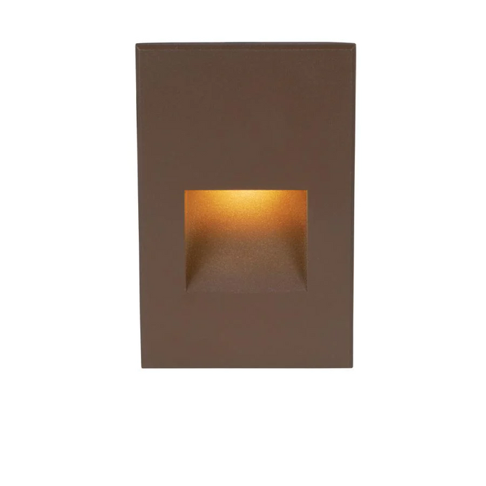 WAC Lighting - WL-LED200F-RD-BZ - Step And Wall Light Red 277V Bronze on Aluminum