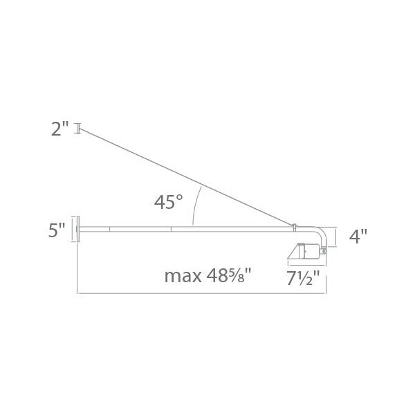 WAC Lighting - WP-LED514-30-AWT - Endurance Adjustable Signage Light 15W 3K Adjustable Single Flood Light Architectural White