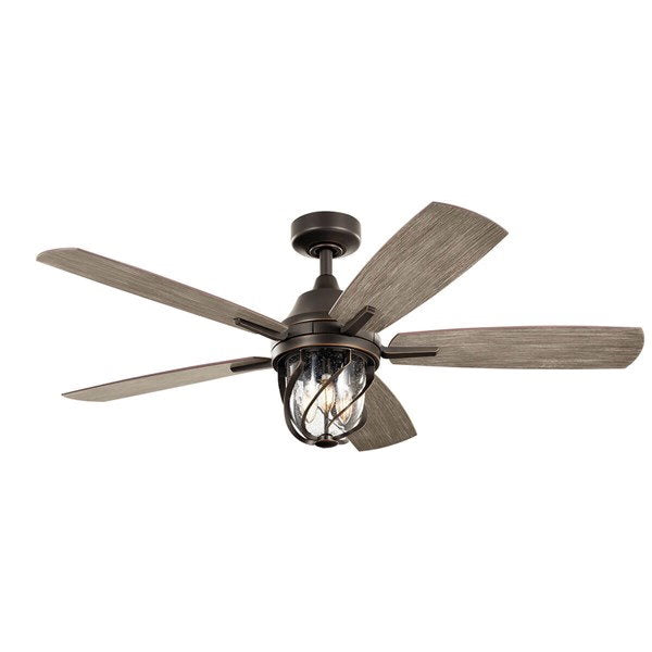 Kichler - 310073OZ - Lydra™ LED 52" Ceiling Fan Olde Bronze™