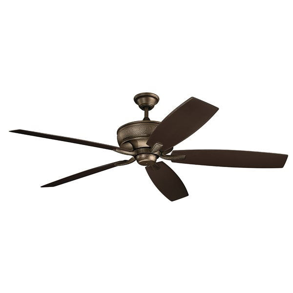 Kichler - 310206WSP - Monarch™ Patio 70" Fan Weathered Steel