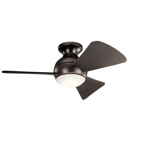 Kichler 330150OZ Sola LED Ventilador de 34" Olde Bronze®