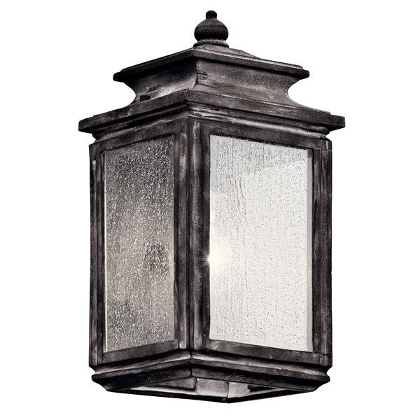 Kichler 49501OZ Wiscombe Park™ Aplique de pared de 1 luz de 12,25" Olde Bronze®