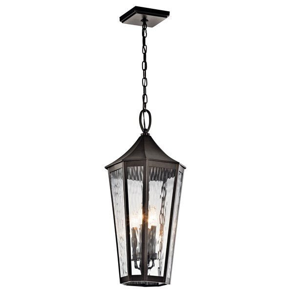 Kichler - 49517OZ - Rochdale™ 4 Light Pendant Olde Bronze®