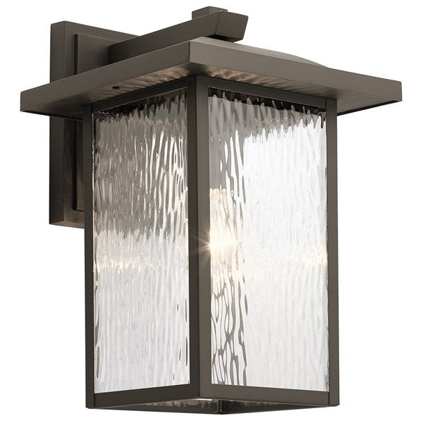 Kichler - 49926BKT - Capanna™ 16" 1 Light Wall Light Textured Black