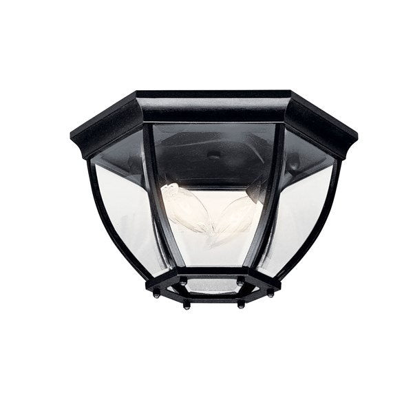 Kichler - 9886BK - Barrie 2 Light Flush Mount Black