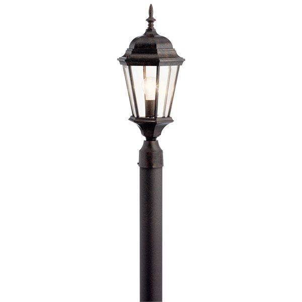 Kichler - 9956TZ - Madison 1 Light Post Light Tannery Bronze™