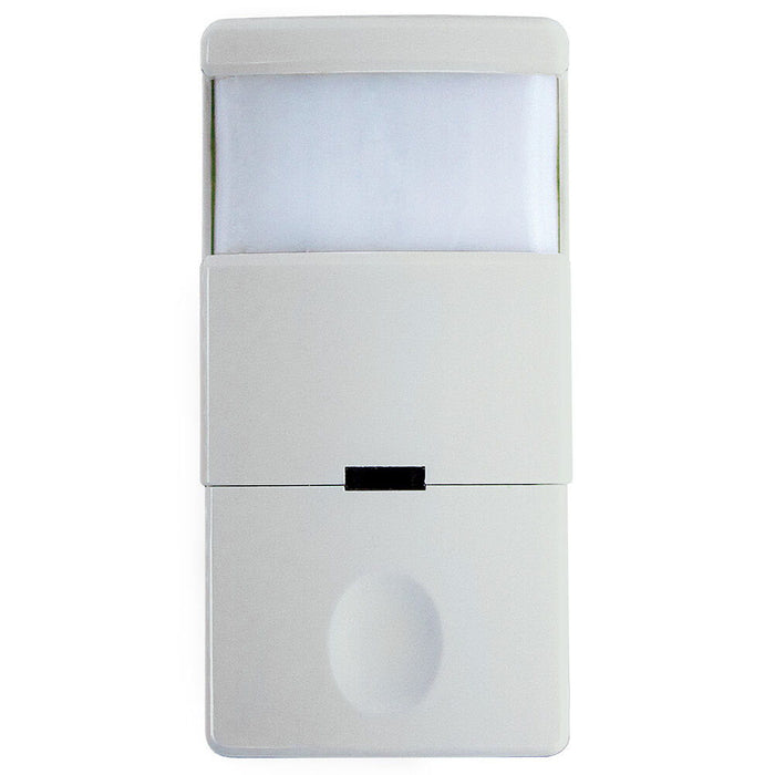 Intermatic IOS-DOV-NL-WH Sensor de ocupación PIR de pared de grado comercial con luz nocturna, color blanco